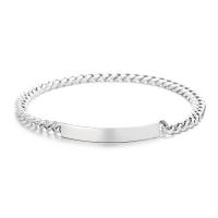 925 Sterling Silver Couple Bracelet, Antique finish, fashion jewelry & Unisex & different size for choice, nickel, lead & cadmium free, Sold By PC