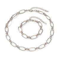 Stainless Steel smycken Ställer, 304 rostfritt stål, mode smycken & Unisex & olika stilar för val, Säljs av PC