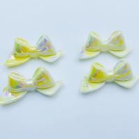 Acrylic Jewelry Beads, Bowknot, DIY, more colors for choice, 23x46mm, 5PCs/Bag, Sold By Bag