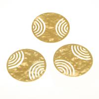 Zinc Alloy Pendants DIY golden nickel lead & cadmium free Sold By Bag