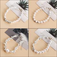 Zinc Alloy Bracelet with 5cm extender chain silver color plated fashion jewelry & for woman nickel lead & cadmium free Length Approx 18 cm Sold By PC