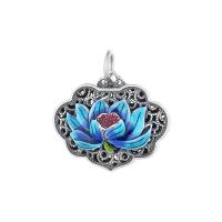925 Sterling Silver Pendant 990 Sterling Silver Antique finish DIY & epoxy gel nickel lead & cadmium free Sold By PC