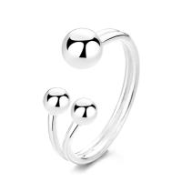 925 Sterling Silver Finger Rings bright silver color plated fashion jewelry & for woman nickel lead & cadmium free 8mm Sold By PC
