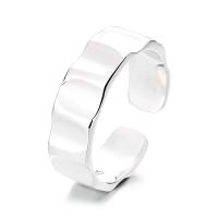 Sterling Silver Jewelry Finger Ring, 925 Sterling Silver, jewelry faisin & do bhean, nicil, luaidhe & caidmiam saor in aisce, 6.5mm, Díolta De réir PC