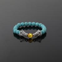 Gemstone Bracelets with 304 Stainless Steel fashion jewelry & Unisex Sold Per Approx 7.09-7.48 Inch Strand