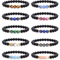 Gemstone Bracelets, handmade, different materials for choice & Unisex & different size for choice, Length:Approx 7.48 Inch, Sold By PC