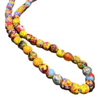Handgewickelte Perlen, Lampwork, Unregelmäßige, DIY, keine, 11mm, verkauft per ca. 38 cm Strang