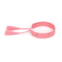 Bijoux bracelets de mode, Fibre de polyester, bijoux de mode, plus de couleurs à choisir, Longueur Environ 15 cm, Vendu par PC
