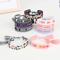 Fashion Bracelet & Bangle Jewelry, Polyester, fashion jewelry & different designs for choice, more colors for choice, 20mm, Length:Approx 15 cm, Sold By PC