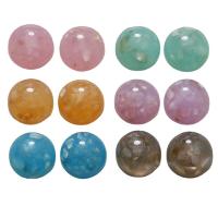 Resin Earring Drop Component, Round, DIY, more colors for choice, 22mm, Sold By PC