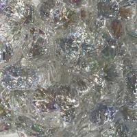 Harz Schmuckperlen, Schale, DIY & glänzend, weiß, 16mm, 100PCs/Menge, verkauft von Menge