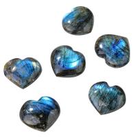 Fashion Decoration, Labradorite, Heart, different size for choice, blue, Sold By PC