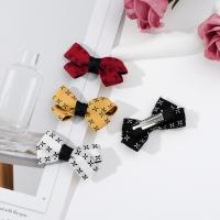Alligator Hair Clip, Cloth, handmade, fashion jewelry & for woman, more colors for choice, 60x35mm, Sold By PC