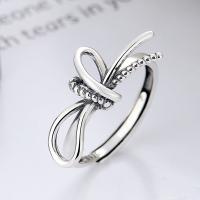 925 Sterling Silver Finger Rings Antique finish fashion jewelry & for woman nickel lead & cadmium free 9mm Sold By PC