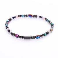 Fashion Jewelry Anklet Magnet with turquoise for woman Sold Per Approx 8.66 Inch Strand