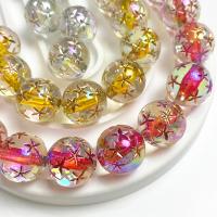 Perles  acrylique plaqué , DIY & lumineux, plus de couleurs à choisir, 16mm, 10PC/sac, Vendu par sac
