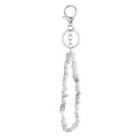 Crystal Key Clasp handmade fashion jewelry & multifunctional & for woman nickel lead & cadmium free 190mm Sold By Set