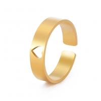 Stainless Steel Finger Ring 304 Stainless Steel Vacuum Ion Plating fashion jewelry & Unisex & hollow Sold By PC