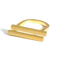 Brass δάχτυλο του δακτυλίου, Ορείχαλκος, επιχρυσωμένο, κοσμήματα μόδας & για τη γυναίκα, περισσότερα χρώματα για την επιλογή, 17*6mm, Sold Με PC