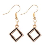 Tibetan Style Drop Earrings, fashion jewelry & Unisex & different styles for choice & enamel, nickel, lead & cadmium free, Sold By Pair