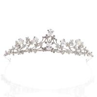 Bridal Tiaras, Tibetan Style, micro pave cubic zirconia & for woman & with rhinestone, nickel, lead & cadmium free, Inner Diameter:Approx 140mm, Sold By PC