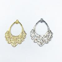 Iron Hair Accessories DIY Findings plated hollow Sold By PC