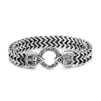 Stainless Steel Jewelry Bracelet 304 Stainless Steel fashion jewelry & for man original color Length Approx 22 cm Sold By PC