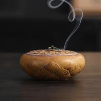 Porcelain Incense Burner, half handmade, for home and office & durable & different styles for choice, 110x53mm, Sold By PC