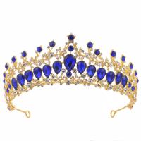 Bridal Tiaras Zinc Alloy with Crystal fashion jewelry & for woman & with rhinestone nickel lead & cadmium free Inner Approx 155mm Sold By PC