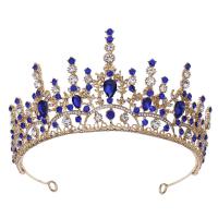 Bridal Tiaras, Tibetan Style, with Crystal, fashion jewelry & for woman & with rhinestone, more colors for choice, nickel, lead & cadmium free, Inner Diameter:Approx 155mm, Sold By PC