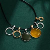 Brass Pendant Setting, Round, plated, DIY & different size for choice, more colors for choice, Sold By PC