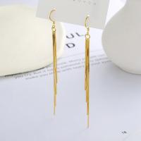 925 Sterling Silver Drop &  Dangle Earrings plated fashion jewelry & for woman nickel lead & cadmium free 75mm Sold By PC