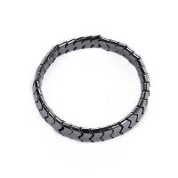 Magnetic Jewelry Bracelet Magnetic Hematite handmade fashion jewelry & for man Length Approx 7.48 Inch Sold By PC