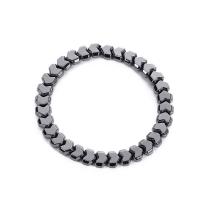 Fashion Bracelet & Bangle Jewelry, Non Magnetic Hematite, handmade, fashion jewelry & for woman, Length:Approx 7.09 Inch, Sold By PC