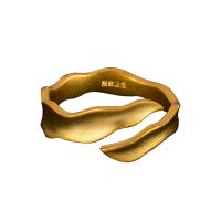 925 Sterling Silver Cuff Finger Ring, padengtą, reguliuojamas & moters & matinio, daugiau spalvų pasirinkimas, Dydis:5.5-7.5, Pardavė PC