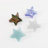Hair Claw Clips Acetate Star handmade fashion jewelry & for woman nickel lead & cadmium free Sold By PC