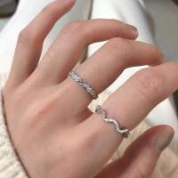 Zinc Alloy Ring Set plated 2 pieces & Adjustable & fashion jewelry & for woman nickel lead & cadmium free Sold By Set