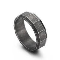 Vinger Ring in edelstaal, 304 roestvrij staal, mode sieraden & uniseks & verschillende grootte voor keus, meer kleuren voor de keuze, Verkocht door PC