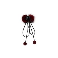 Hair Claw Clips, Cloth, with Acrylic, fashion jewelry & for woman, more colors for choice, 160x60mm, Sold By PC