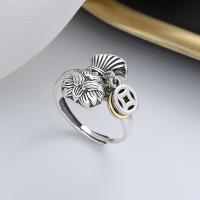 Solidny srebrny pierścień, 925 Srebro, biżuteria moda & dla kobiety, bez zawartości niklu, ołowiu i kadmu, 15mm, sprzedane przez PC