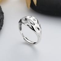 Sterling Silver Jewelry Finger Ring, 925 sterline d'argento, gioielli di moda & unisex, assenza di nichel,piombo&cadmio, 11mm, Venduto da PC