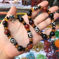 Agate Jewelry Bracelet, Tibetan Agate, with Gemstone & Miracle Agate, handmade, Natural & fashion jewelry & for woman, multi-colored, Sold Per Approx 20 cm Strand