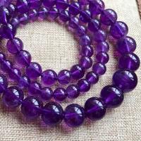 Naturlig ametist pärlor, Naturligt & mode smycken, purpur, 5-11MM, Såld Per Ca 36.5-40 cm Strand