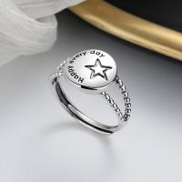 Solidny srebrny pierścień, 925 Srebro, biżuteria moda & dla kobiety, bez zawartości niklu, ołowiu i kadmu, 12mm, sprzedane przez PC