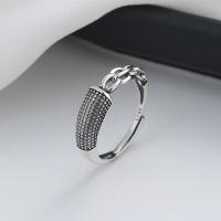 925 Sterling Silver Finger Rings Antique finish fashion jewelry & for woman nickel lead & cadmium free 6mm Sold By PC