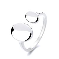 Sterling Silver Jewelry Finger Ring, 925 sterline d'argento, gioielli di moda & stili diversi per la scelta & per la donna, assenza di nichel,piombo&cadmio, 10mm, Venduto da PC