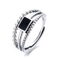 Sterling Silver Nakit Finger Ring, 925 Sterling Silver, modni nakit & različitih stilova za izbor & za žene & emajl, nikal, olovo i kadmij besplatno, Prodano By PC