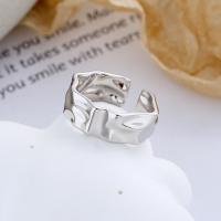 925 Sterling Silver Finger Rings, fashion jewelry & for woman, nickel, lead & cadmium free, 8mm, Sold By PC