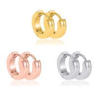 Stainless Steel Lever Back Earring, 304 Stainless Steel, Vacuum Ion Plating, fashion jewelry & Unisex & different size for choice, more colors for choice, Sold By PC