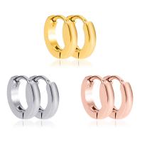 Stainless Steel Lever Back Earring, 304 Stainless Steel, Vacuum Ion Plating, fashion jewelry & Unisex & different size for choice, more colors for choice, Sold By PC